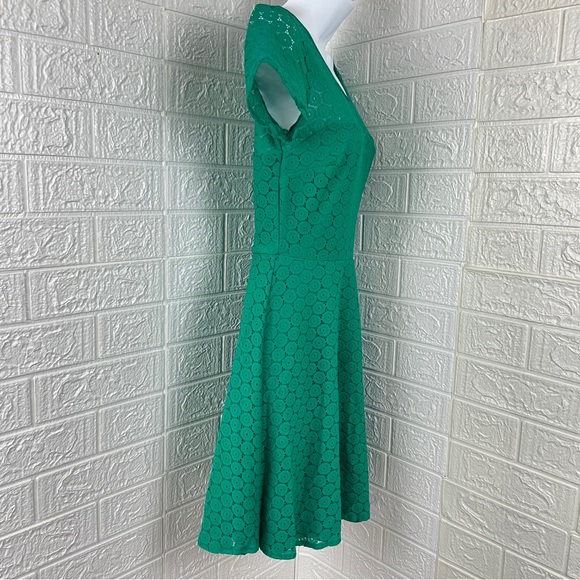 ASOS Green Knitted Lined Mini Dress size 6 - Picture 2 of 7